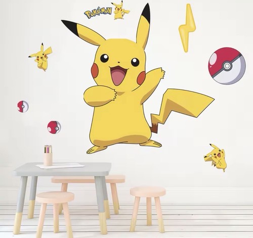 1pcs pokemon wall stickers - pokemon,