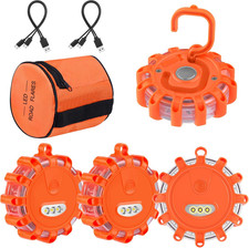 [4 Pack] LED Road Flare,Usb