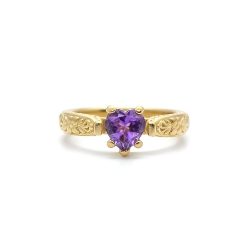 18ct yellow gold heart - 18ct,