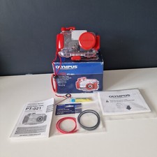 Olympus Camedia PT-021 Underwater Waterproof Case / Housing with Box C-460 C-360