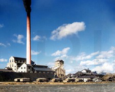 1937 Sugar beet factory East Grand Forks, Minnesota 14 x 11" Photo Print