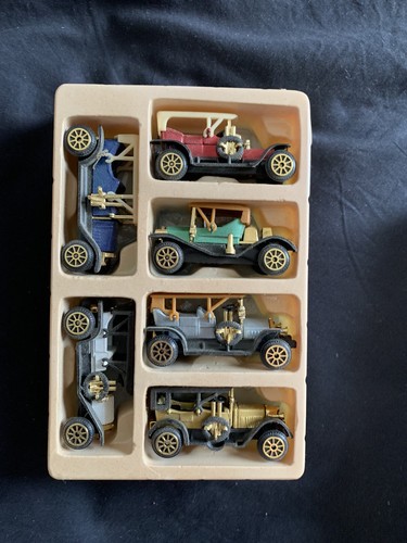 Set vintage car miniatures - set,