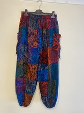 Harem Trousers Pants Elastic