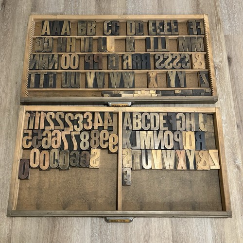 Vintage letterpress printing - vintage,