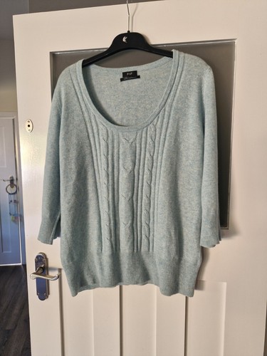 100 cashmere wool knit - f&f,