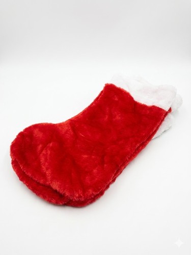Plush christmas stockings - plush,