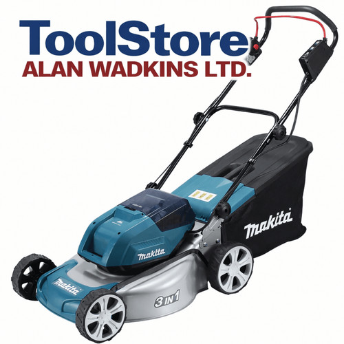 Makita lawnmower dlm460z twin - lawnmower,