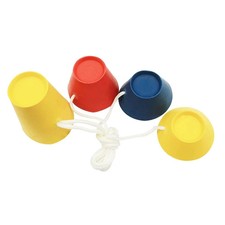 4pcs Golf Rubber Tees Stringed