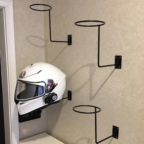 Motorcycle helmet rack - motorcycle,