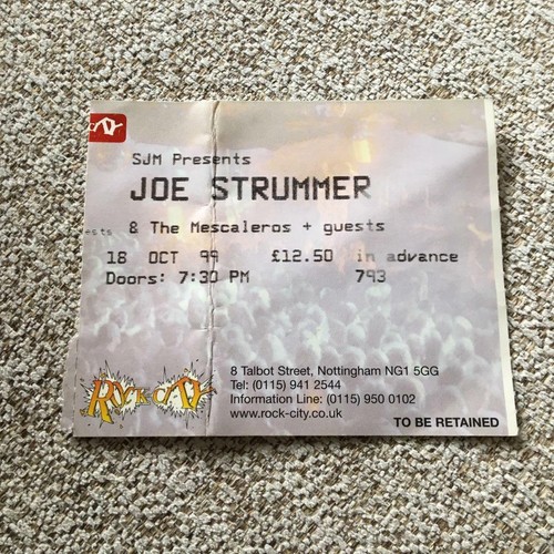 Joe strummer mescaleros - , &