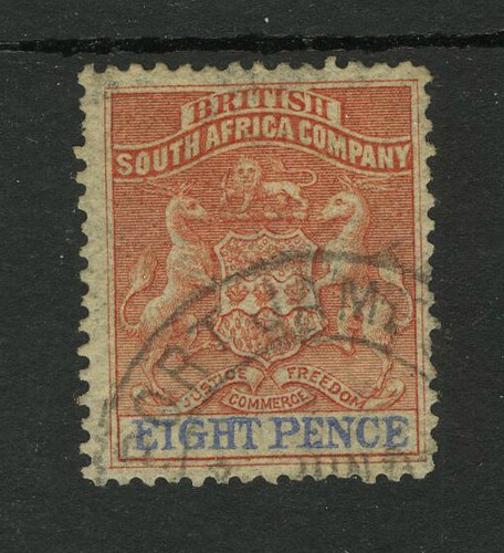 M18390 rhodesia 1892 sg23 - -, 8d