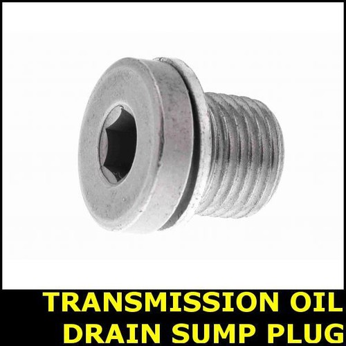 Transmission oil drain - transmission,