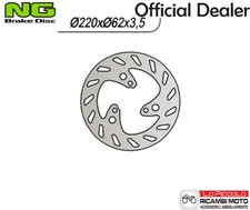 659213 Rear Brake Disc NG HM