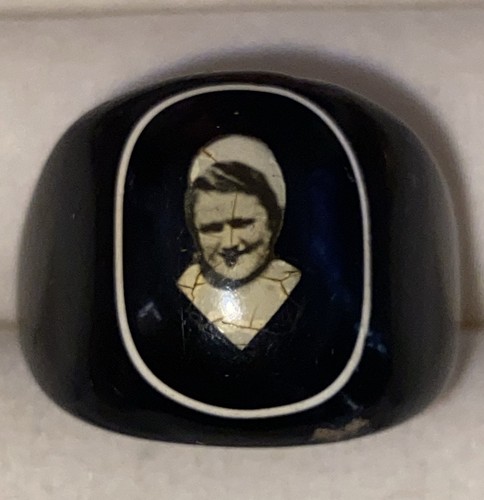 Vintage antique black mourning - vintage,