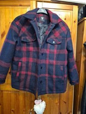 By Very Women's 4 Pocket Bluey/black & Red Check Lumber Jacket New Size 10