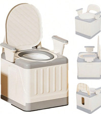 Adjustable Commode Chair Seat