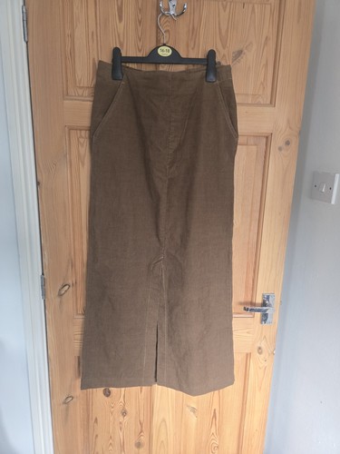Womens long brown - brown, corduroy