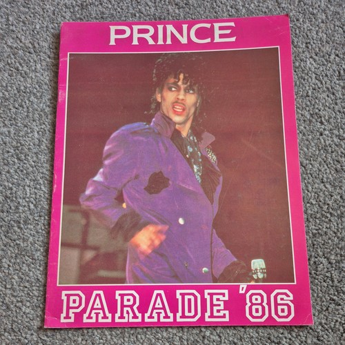 Prince parade 1986 programme - parade,