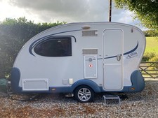 Adria Action 361LH 2 Berth Caravan Lightweight inc Outdoor Revolution Air Awning