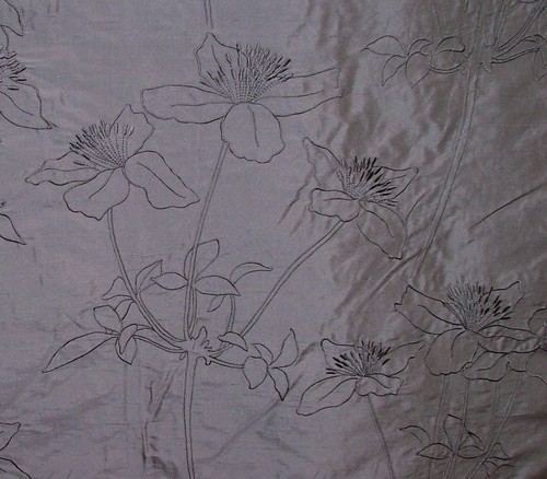 Romo silk curtain fabric - curtain,