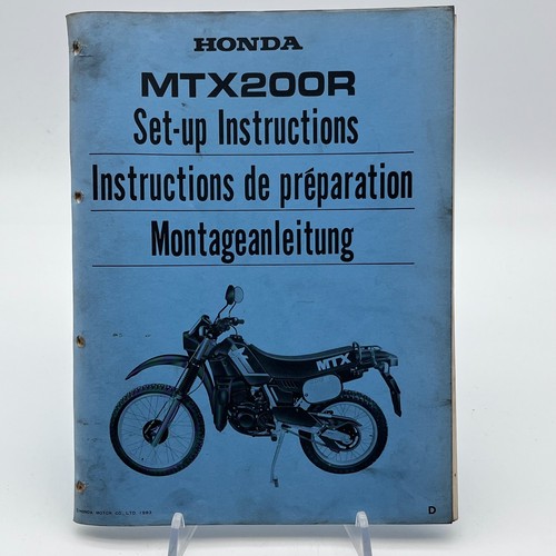 Honda mtx200r genuine - mtx200r, factory