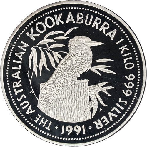 1991 australia kilo silver - kilo,