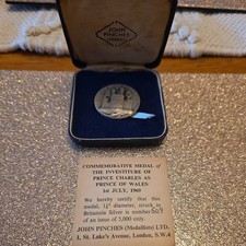 Investiture of Prince Charles 1969 John Pinches In Box