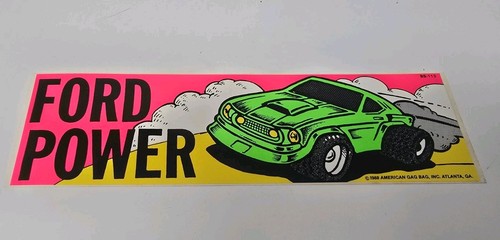Ford power mustang bumper - power,