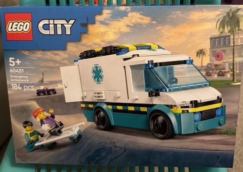 Lego city emergency ambulance - lego,