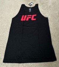 UFC Mens Tank Top Medium Black