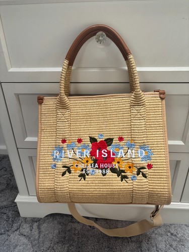 River island beige floral - island,