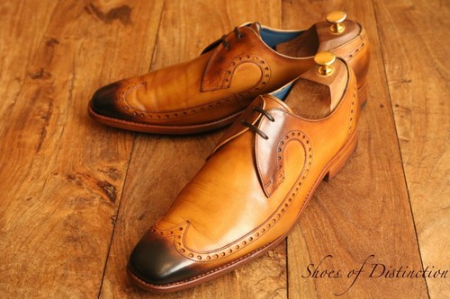 Barker brown leather - barker, oxford