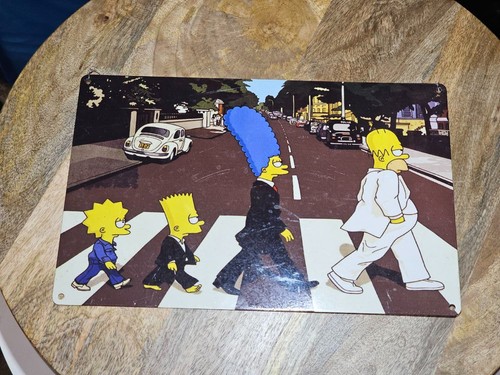 The simpsons abbey - road, metal