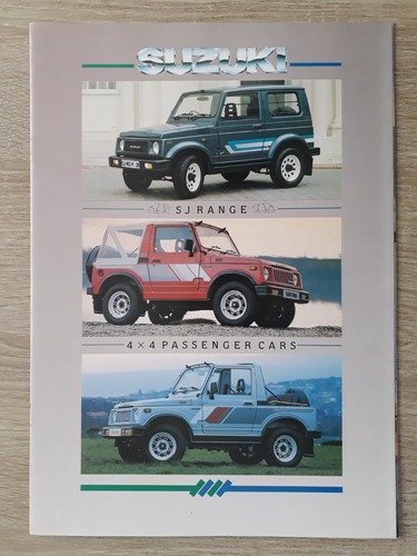 Suzuki range brochure 1988 - sj,