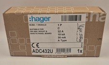 Hager ADC 10KA RCBO 6/16/32A