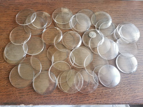 Pocket watch crystals mostly - watch, crystals,