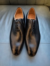 Alfred Sargent "Hurst"  Black Oxford Bench Made Brand New Shoes UK 7f