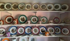 Prattware Pot Lid Plate   Cattle & Ruins from Huge Collection Available