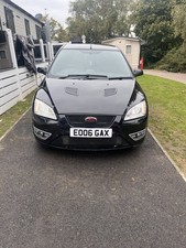 Ford Focus ST 2006 2.5 Turbo. Petrol. Black.