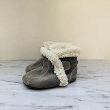 Jack And Lily Gray Suede Fur