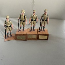 Miniature Models 4 soldiers 1939-1945 afrika korps