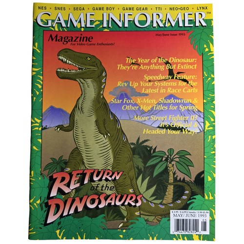 Vintage game informer magazine - game,