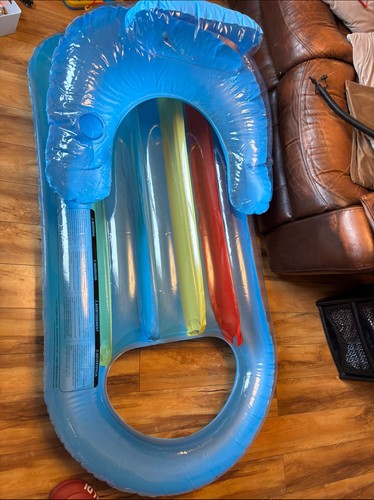 Inflatable pocket lounger lilo - inflatable,