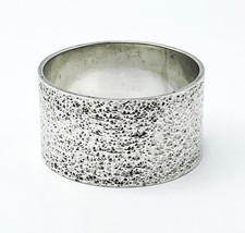GERALD BENNEY SILVER NAPKIN RING BIRMINGHAM 1968 DEAKIN & FRANCIS