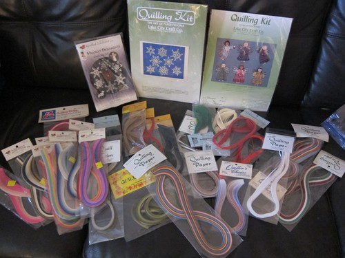 Lot pkgs of quilling - 28,