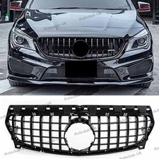 For Mercedes CLA Class W117 C117 X117 GT Style Front Bumper Grille Grill 2013-19