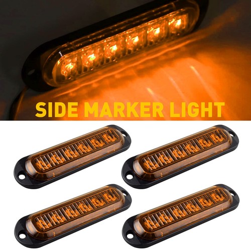 Amber led side - side, marker