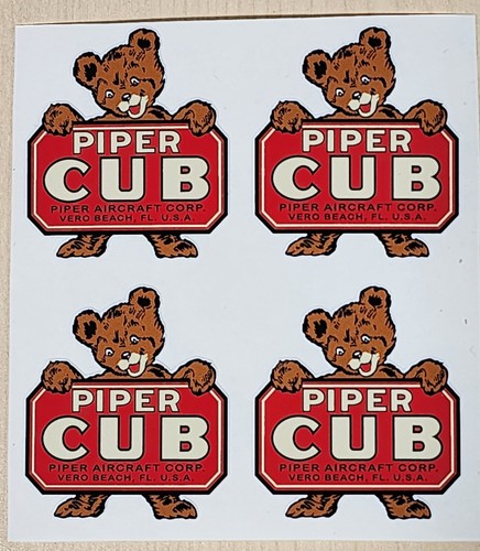 Four piper cub - (4), aircraft