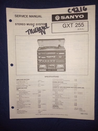 Sanyo gxt255 gxt - gxt255, 255