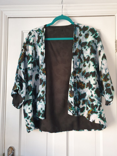 Black blue white - m&s, kimono